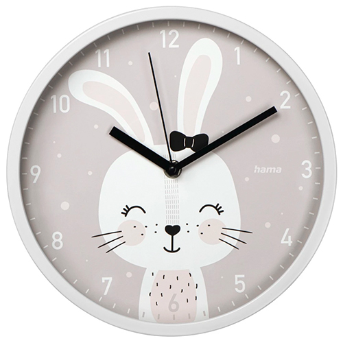 Hama Wanduhr Lovely Bunny