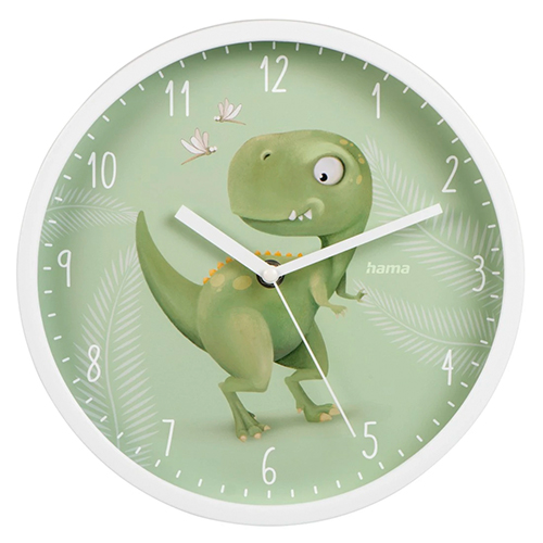 Wanduhr Happy Dino