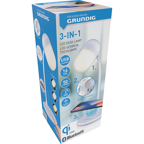 Grundig Schreibtischlampe LED 3 in1